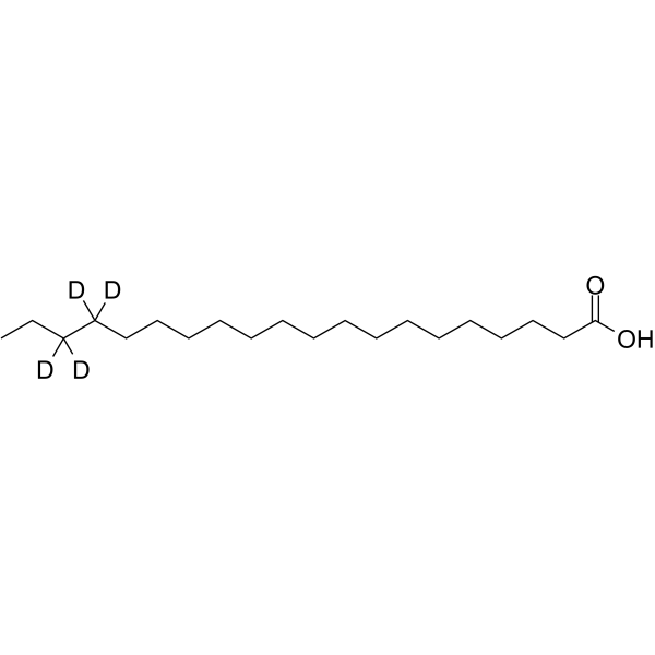 Arachidic acid-d4 Chemical Structure Arachidic acid-d4(Synonyms: Icosanoic acid-d4)