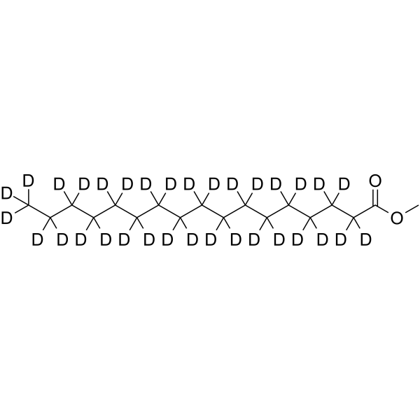 Methyl heptadecanoate-d33 Chemical Structure Methyl heptadecanoate-d33