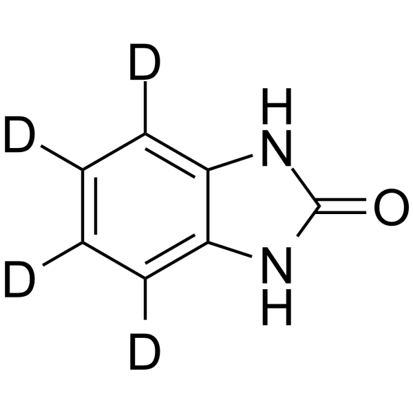 2-Hydroxybenzimidazole-d4 Chemical Structure 2-Hydroxybenzimidazole-d4