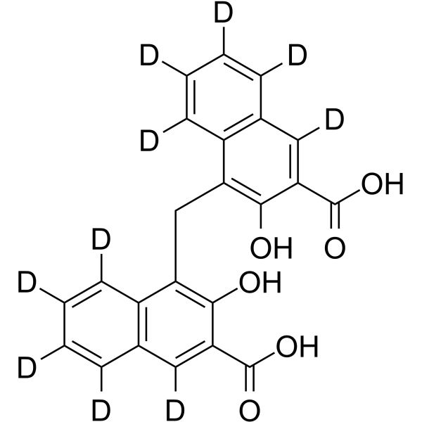 Pamoic acid-d10