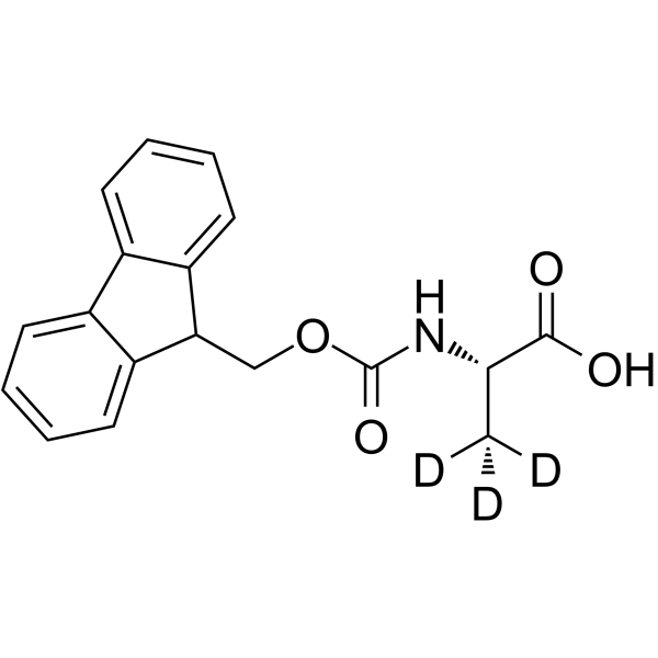 Fmoc-Ala-OH-3,3,3-d3 Chemical Structure Fmoc-Ala-OH-3,3,3-d3