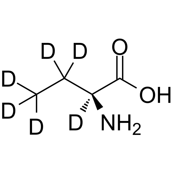 H-Abu-OH-d6 Chemical Structure H-Abu-OH-d6