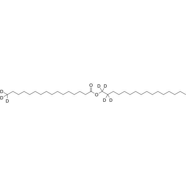 Hexadecyl palmitate-d3 Chemical Structure Hexadecyl palmitate-d3