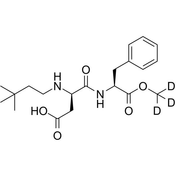 (R)-Neotame-d3 Chemical Structure (R)-Neotame-d3(Synonyms: 纽甜 d3)