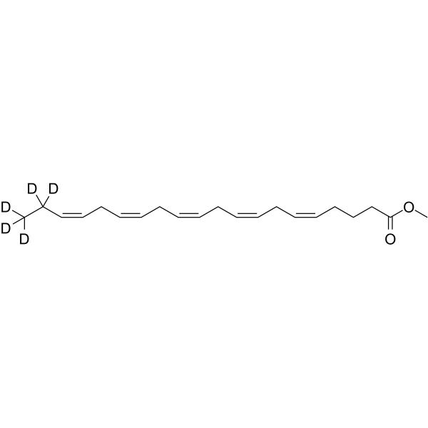 Eicosapentaenoic acid methyl ester-d5 Chemical Structure Eicosapentaenoic acid methyl ester-d5