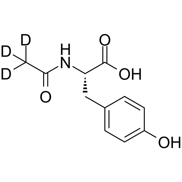 N-Acetyl-L-tyrosine-d3 Chemical Structure N-Acetyl-L-tyrosine-d3