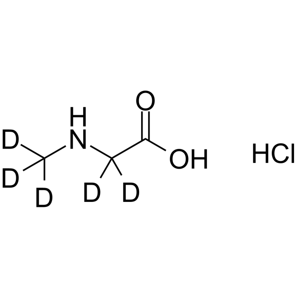 2-(Methylamino)acetic acid-d5 hydrochloride Chemical Structure 2-(Methylamino)acetic acid-d5 hydrochloride
