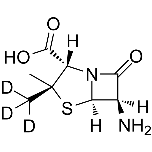 6-Aminopenicillanic acid-d3 Chemical Structure 6-Aminopenicillanic acid-d3(Synonyms: 6-APA-d3)
