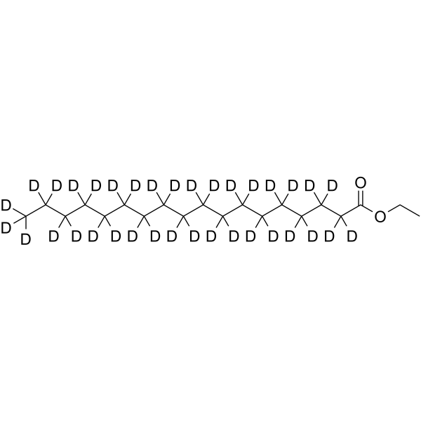 Ethyl stearate-d35 Chemical Structure Ethyl stearate-d35