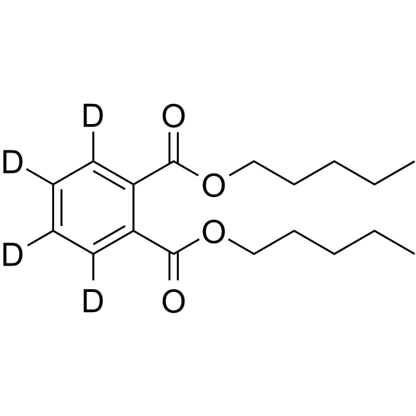 Dipentyl phthalate-3,4,5,6-d4 Chemical Structure Dipentyl phthalate-3,4,5,6-d4