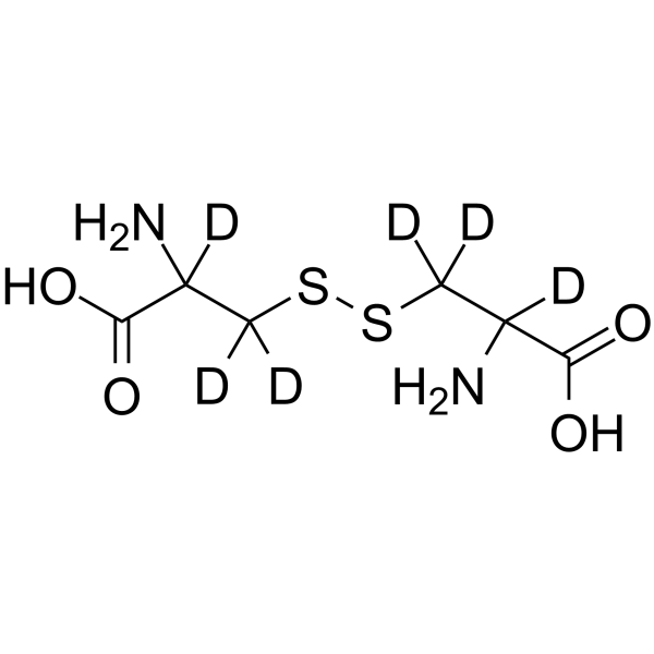 DL-Cystine-d6 Chemical Structure DL-Cystine-d6