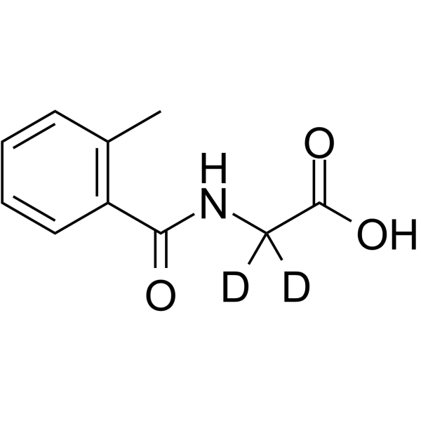 2-(2-Methylbenzamido)acetic acid-d2(Synonyms: 2-甲基马尿酸 d2)