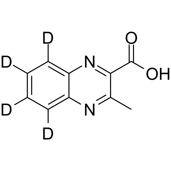 3-Methyl-2-quinoxalinecarboxylic acid-d4(Synonyms: MQCA-d4)