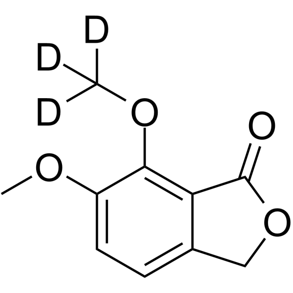 Meconin-d3 Chemical Structure Meconin-d3
