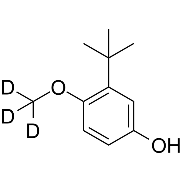 2-tert-Butyl-4-hydroxyanisole-d3