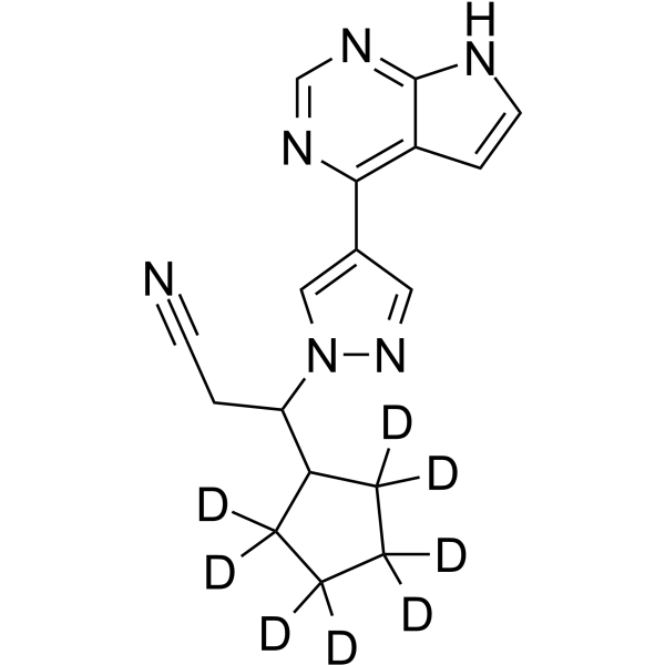 (Rac)-Ruxolitinib-d8