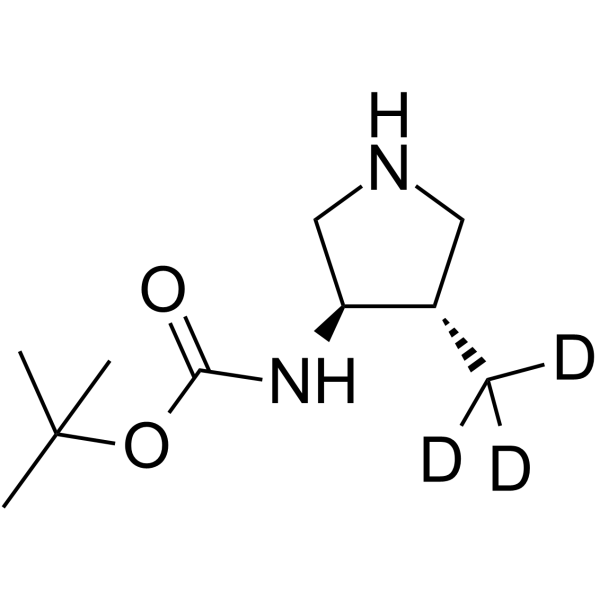 tert-Butyl ((3R,4S)-4-methylpyrrolidin-3-yl)carbamate-d3