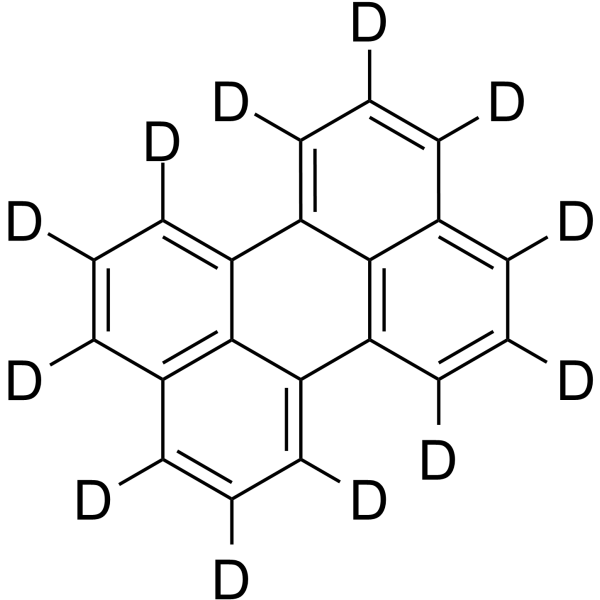 Perylene-d12 Chemical Structure Perylene-d12