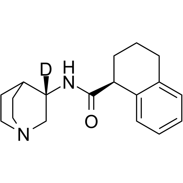 Palonosetron-carboxamide-d1 Chemical Structure Palonosetron-carboxamide-d1
