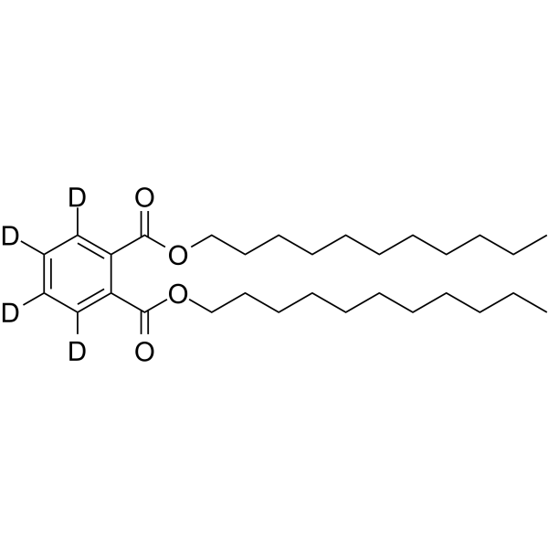 Diundecyl phthalate-d4 Chemical Structure Diundecyl phthalate-d4