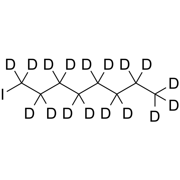 1-Iodooctane-d17 Chemical Structure 1-Iodooctane-d17