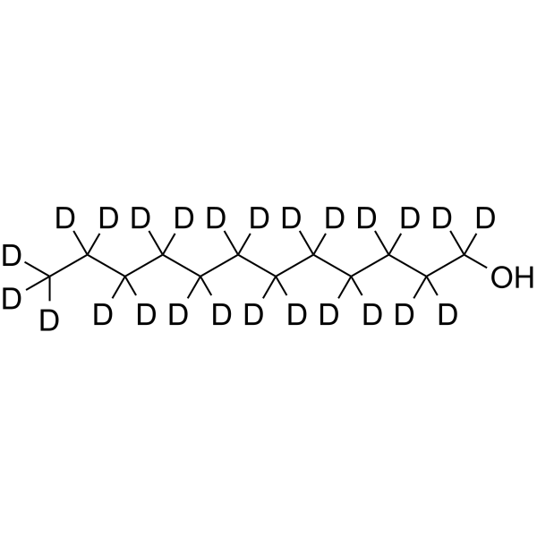 1-Dodecanol-d25 Chemical Structure 1-Dodecanol-d25