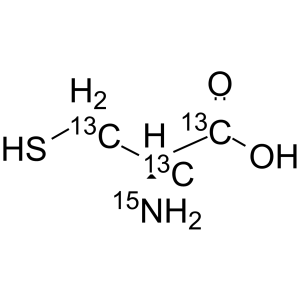 L-Cysteine 13C3,15N(Synonyms: L-半胱氨酸 13C3,15N)