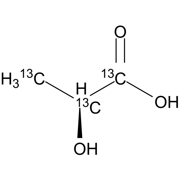 L-Lactic acid-13C3(Synonyms: (S)-2-hydroxypropanoic-13-C3)