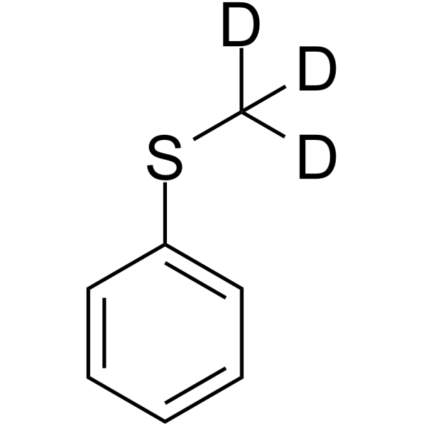 Thioanisole-d3 Chemical Structure Thioanisole-d3