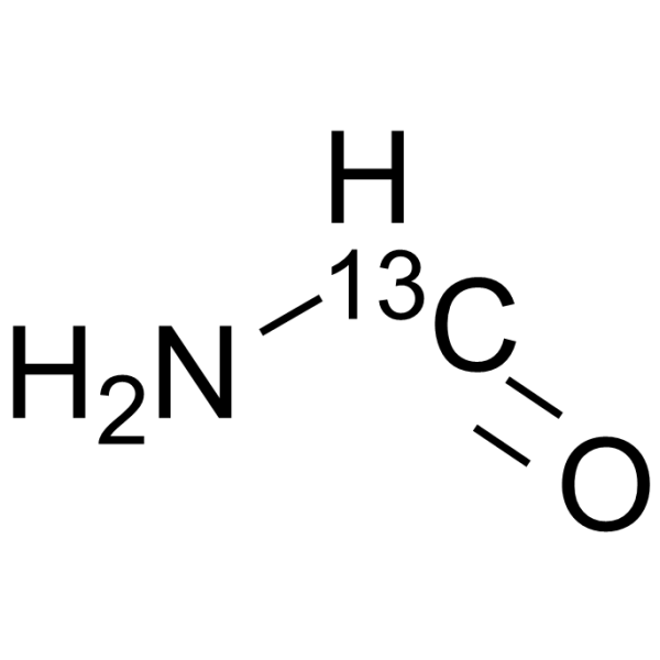 Formamide-13C Chemical Structure Formamide-13C(Synonyms: Methanamide-13C; Formimidic acid-13C)