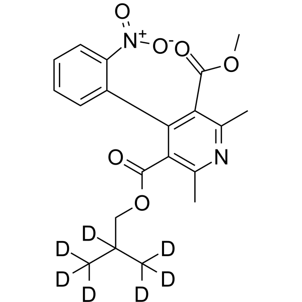 Dehydro Nisoldipine-d7 Chemical Structure Dehydro Nisoldipine-d7