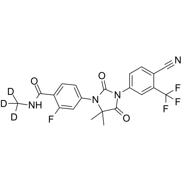 Oxo-MDV 3100-d3 Chemical Structure Oxo-MDV 3100-d3
