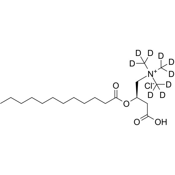 Lauroyl-L-carnitine-d9 chloride
