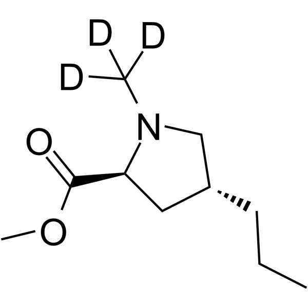 (4R)-1-Methyl-4-propyl-L-proline methyl ester-d3