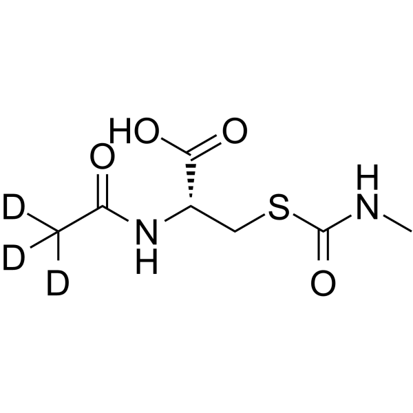 N-Acetyl-S-(N-methylcarbamoyl)-L-cysteine-d3