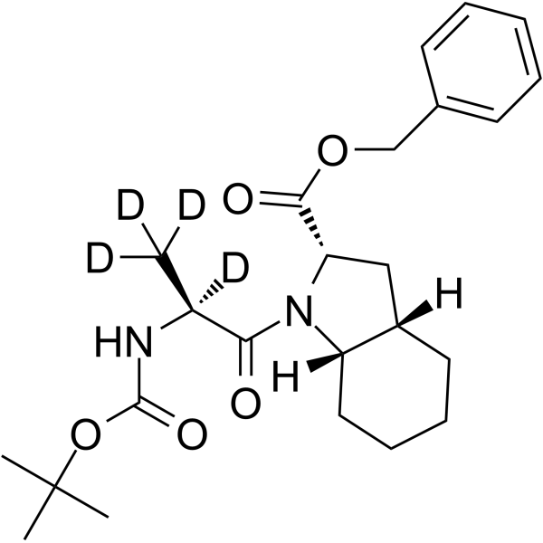 N-Boc-N-desethyl-2-methylbutanoate Perindopril benzyl ester-d4