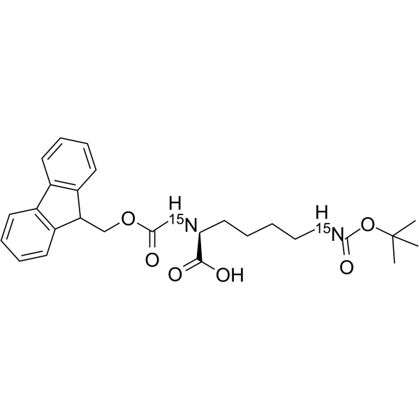 Fmoc-L-Lys (Boc)-OH-15N2
