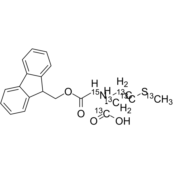Fmoc-Met-OH-13C5,15N