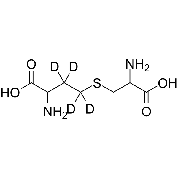 DL-Cystathionine-d4 Chemical Structure DL-Cystathionine-d4