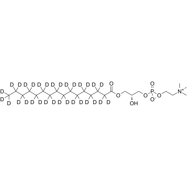 1-Palmitoyl-sn-glycero-3-phosphocholine-d31