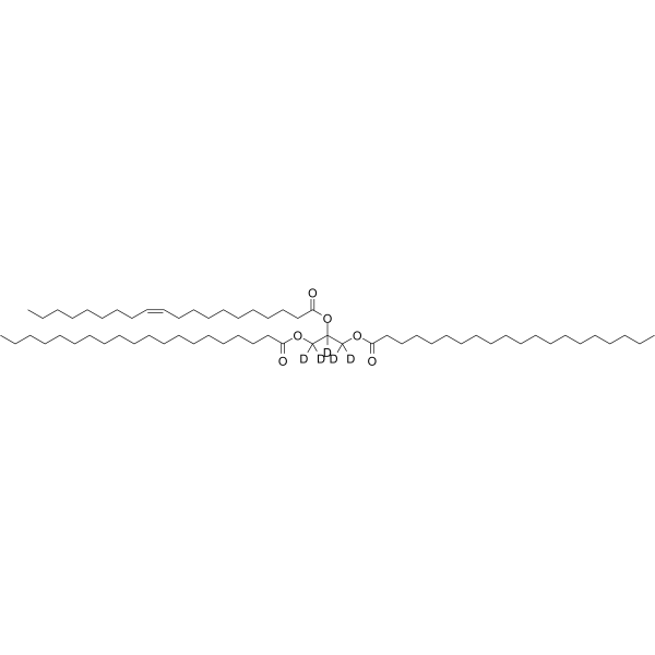 20:0-20:1-20:0 TG-d5 Chemical Structure 20:0-20:1-20:0 TG-d5