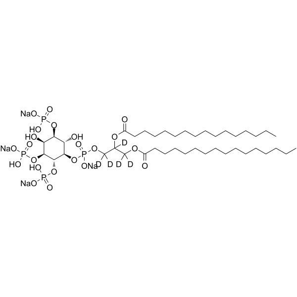 D-Myo-phosphatidylinositol 3,4,5-trisphosphate diC16-d5