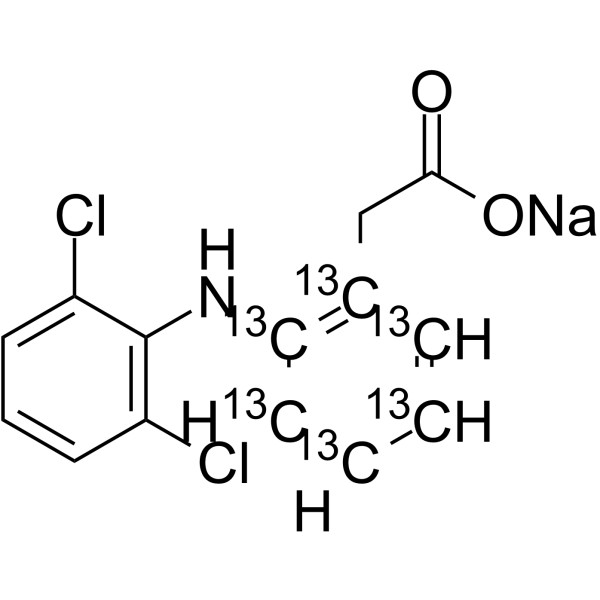 Diclofenac-13C6 Sodium(Synonyms: GP 45840-13C6)