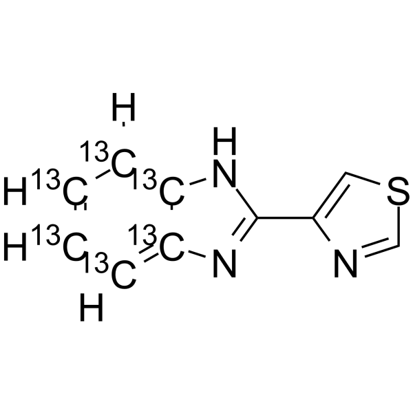 Thiabendazole-13C6(Synonyms: 2-(4-Thiazolyl)benzimidazole-13C6)