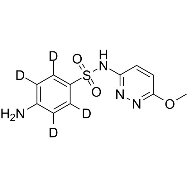 Sulfamethoxypyridazine-d4