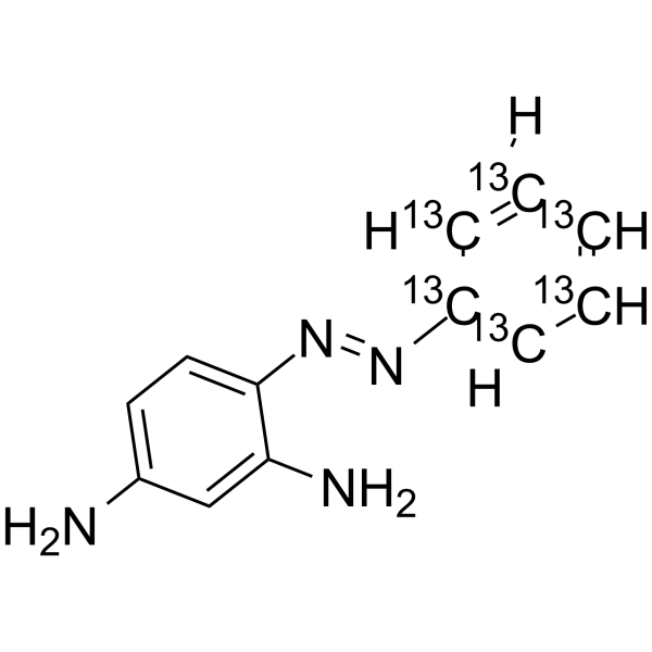 Solvent Orange 3-13C6 Chemical Structure Solvent Orange 3-13C6