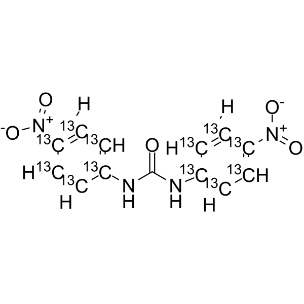 1,3-Bis(4-nitrophenyl)urea-13C12