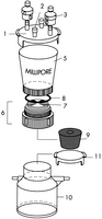 XX1104700-Meck Millipore250ml Sterifil卫生过滤系统