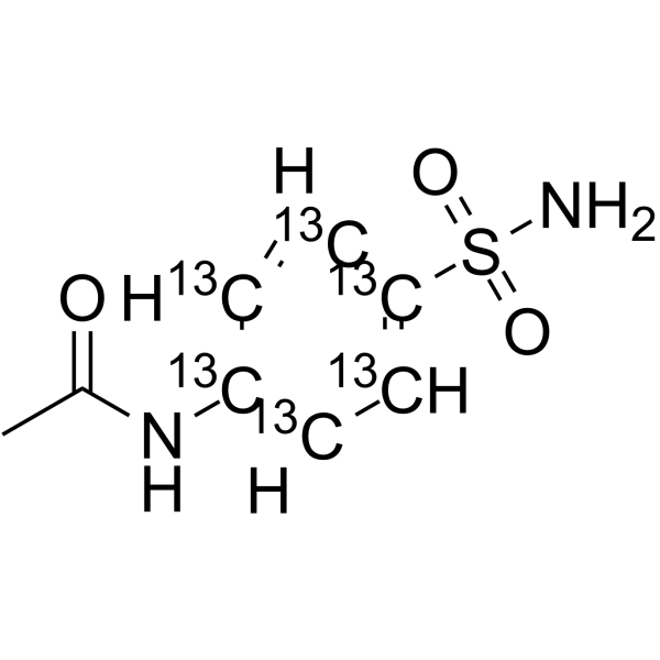 4-Acetylsulfanilamide-13C6