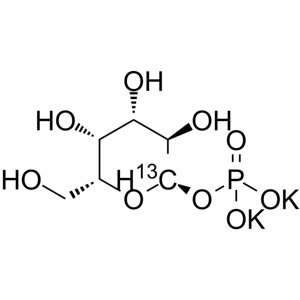 Galactose 1-phosphate-13C potassium